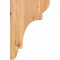 Ekena Millwork New Brighton Smooth Corbel, Western Red Cedar, 5 1/2"W x 8"D x 12"H COR06X08X12NEB00SWR - alternate 4